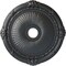 Ekena Millwork Heaton Ceiling Medallion (Fits Canopies up to 6 1/2"), 27 1/2"OD x 3 7/8"ID x 2 1/4"P, Pewter CM27HEPES - alternate 1